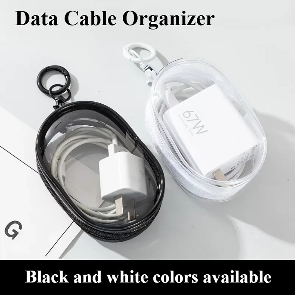 Cable Winder Keychain - Cable Charger Organizer For Earphones Mobile