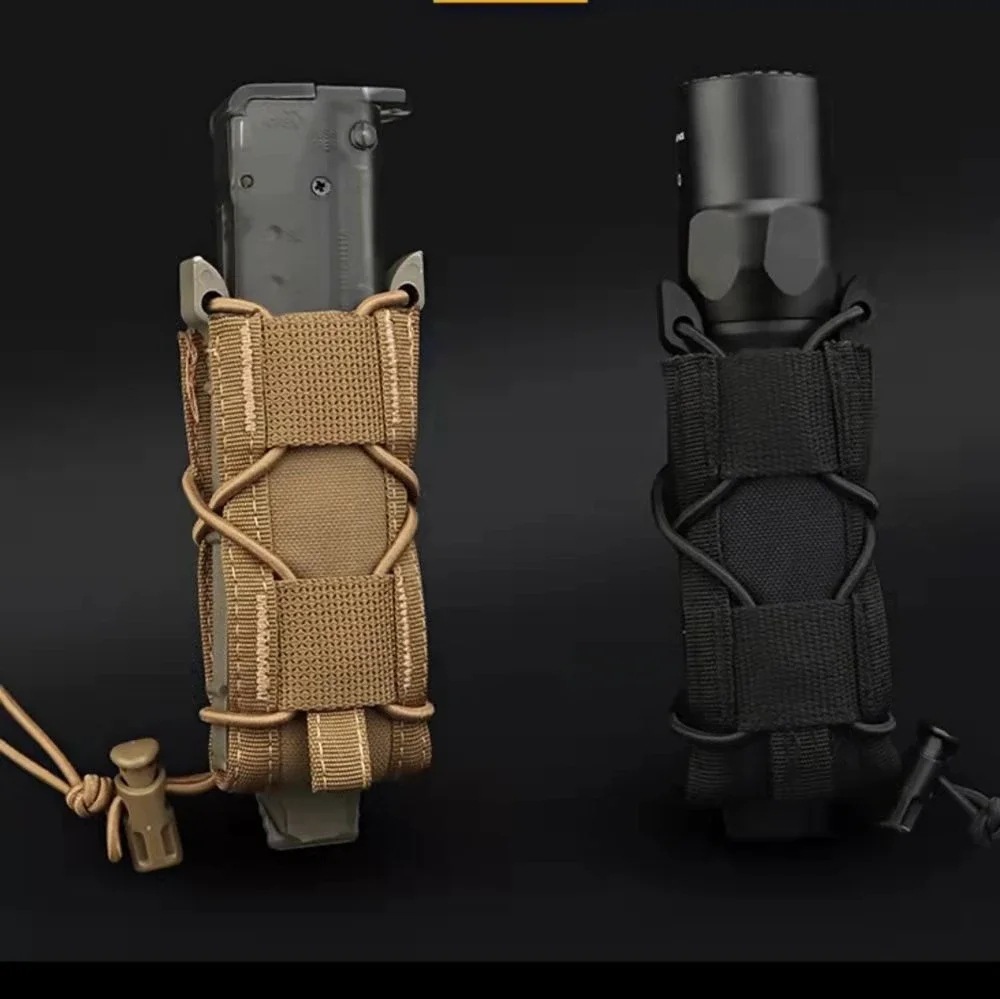 9MM Pistol Single Magazine Pou - Edc Carry Flashlight recension och pris