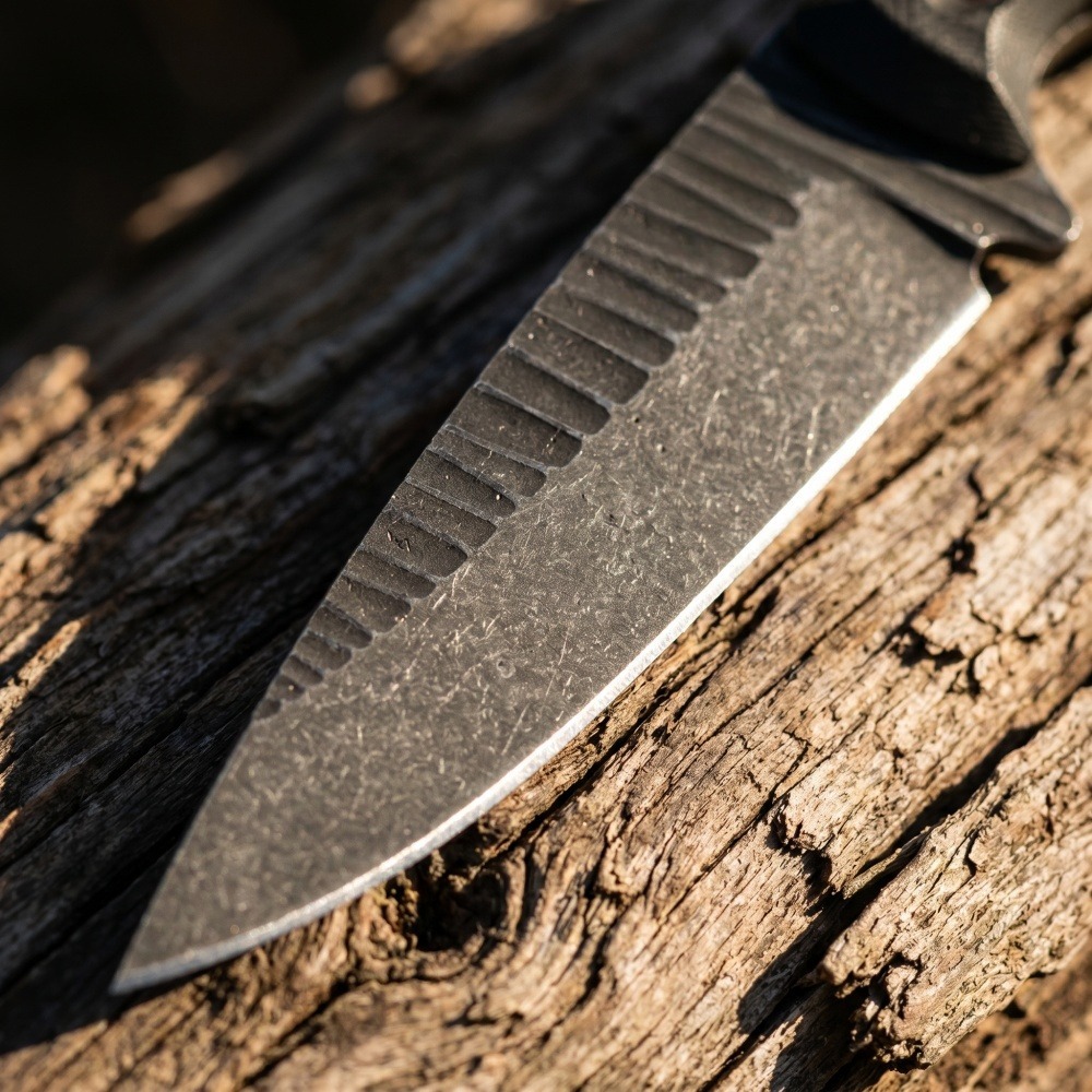 Full Tang Bushcraft Knife D2 B - Edc Carry Knife recension och pris