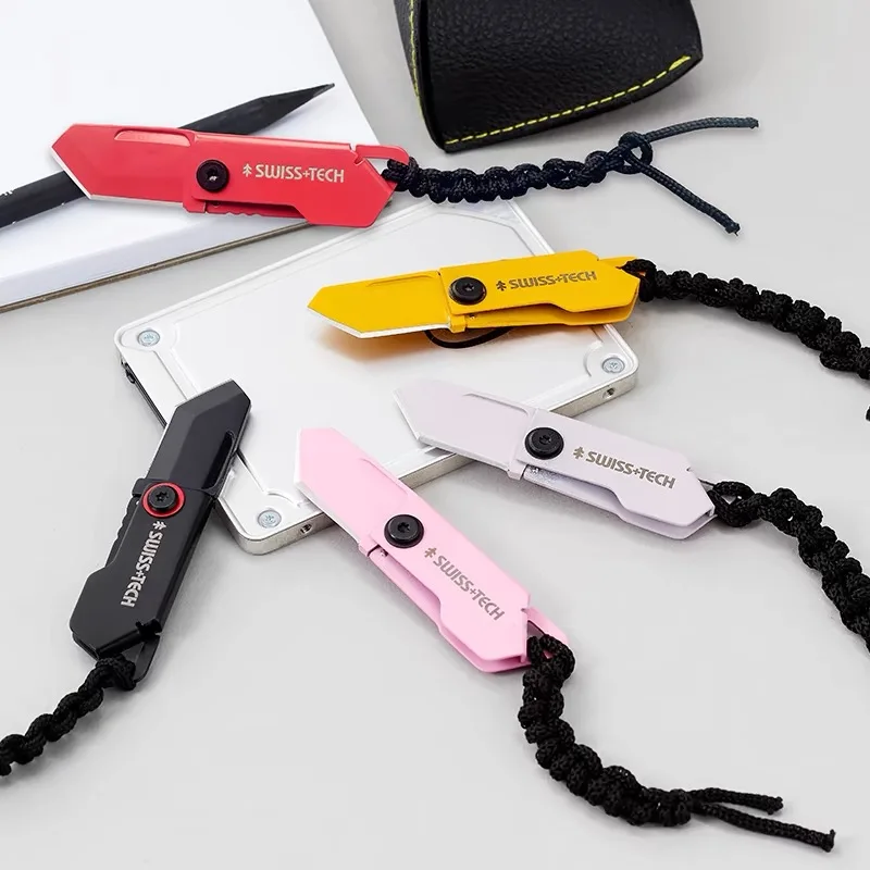 SWISS TECH Mini Pocket Knife F - Edc Carry Knife recension och pris