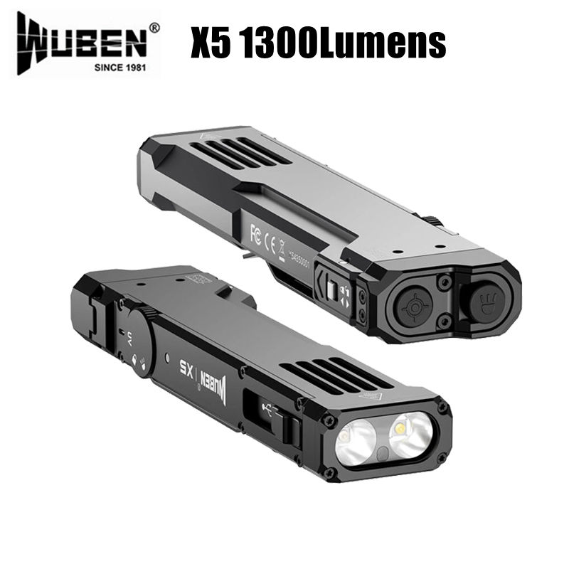 WUBEN X5 Compact EDC Flashligh - Edc Carry Flashlight recension och pris