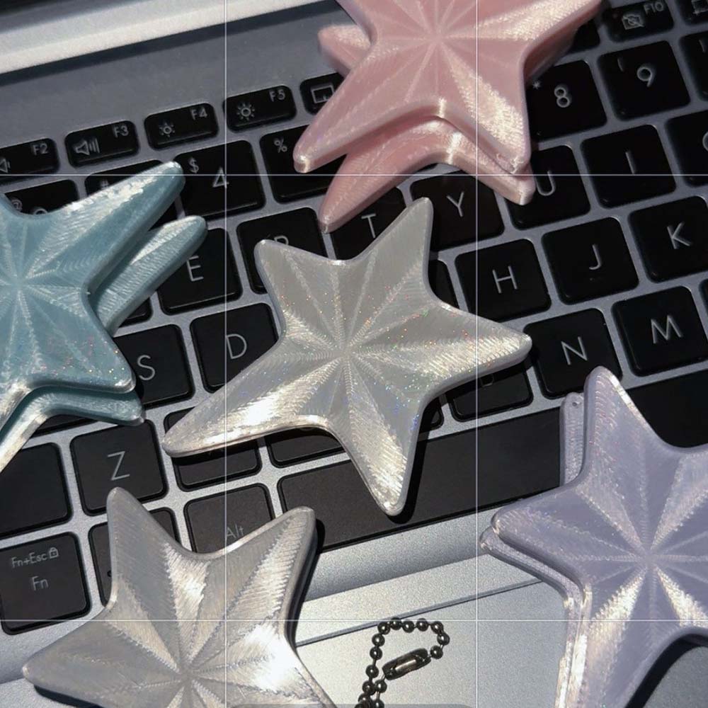3D Star Cable Winder – Y2K Cut - Cable Winder Keychain recension och pris