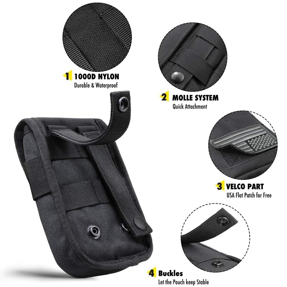 Tactical Phone Pouch Molle,Sma - Edc Carry Pouch recension och pris