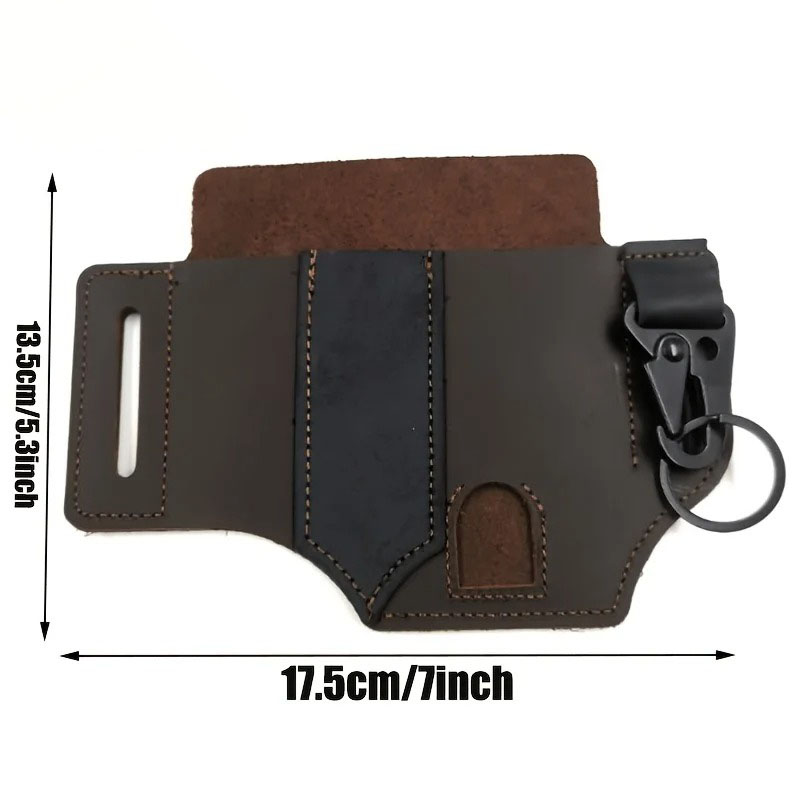 PU Leather EDC Belt Multitool  - Edc Carry Flashlight recension och pris