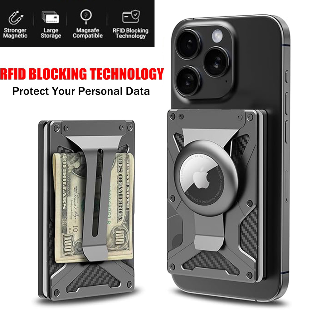 Magnetic Phone Wallet Compatib - Money Clip Magnetic recension och pris