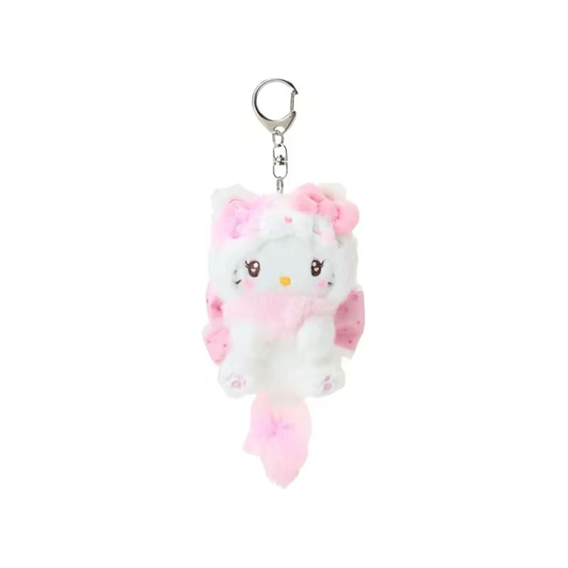 Hello Kitty Cream Cat Bowknot  - Carabiner Keychain recension och pris