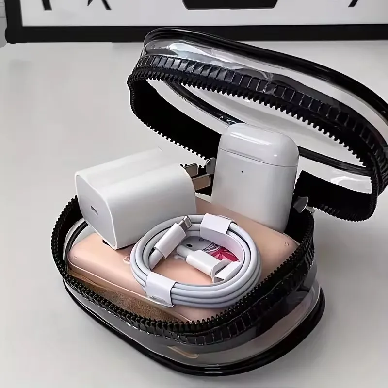 Multifunctional Clear Data Cab - Cable Winder Keychain recension och pris
