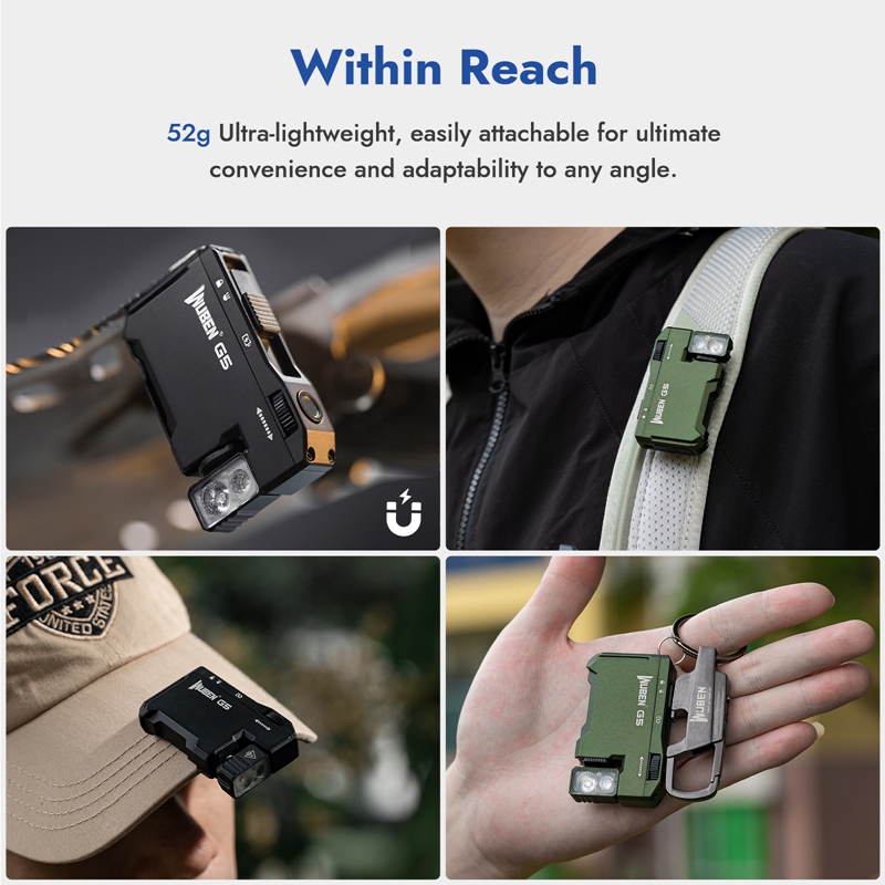 WUBEN G5 & X4 EDC Flashlight R - Edc Carry Flashlight recension och pris
