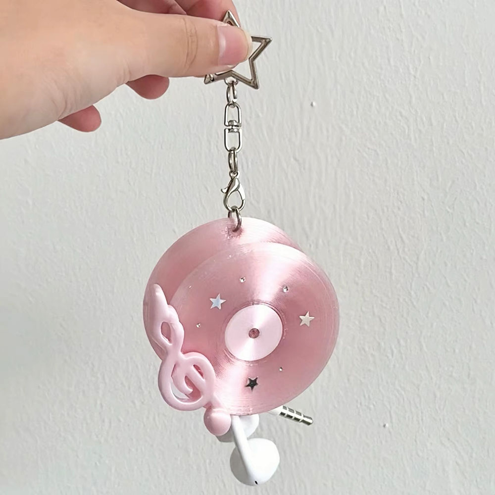 Portable Earphone Data Cable H - Cable Winder Keychain recension och pris