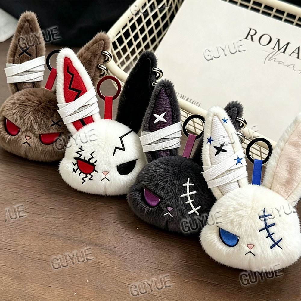 Kawaii Key Ring Hot Gothic Bun - Carabiner Keychain recension och pris