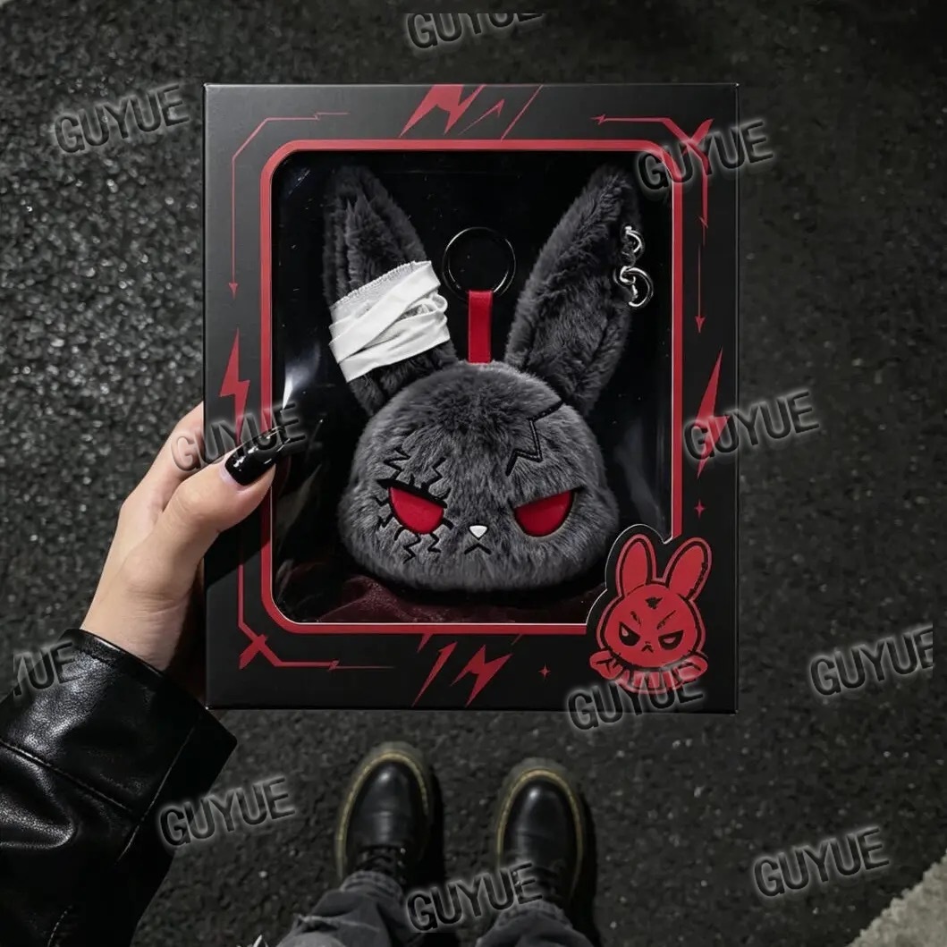 Kawaii Key Ring Hot Gothic Bun - Carabiner Keychain recension och pris