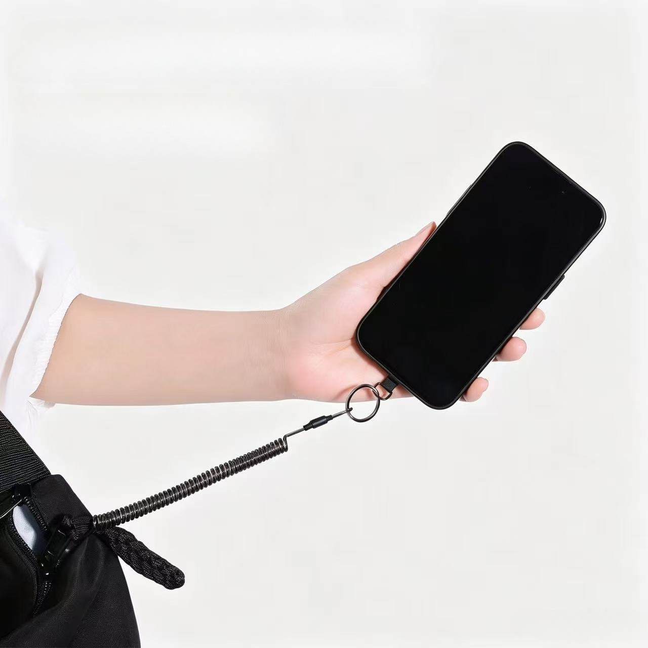 Anti Lost Flexible Phone Ropes - Carabiner Keychain recension och pris