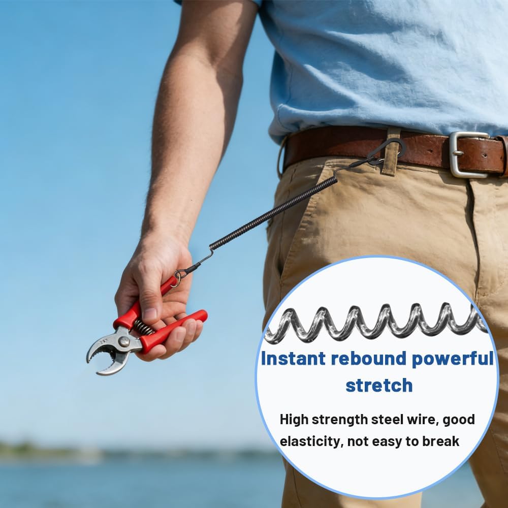 Anti Lost Flexible Phone Ropes - Carabiner Keychain recension och pris