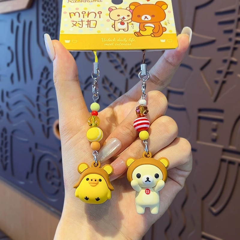 Cute Rilakkuma Korilakkuma Key - Carabiner Keychain recension och pris