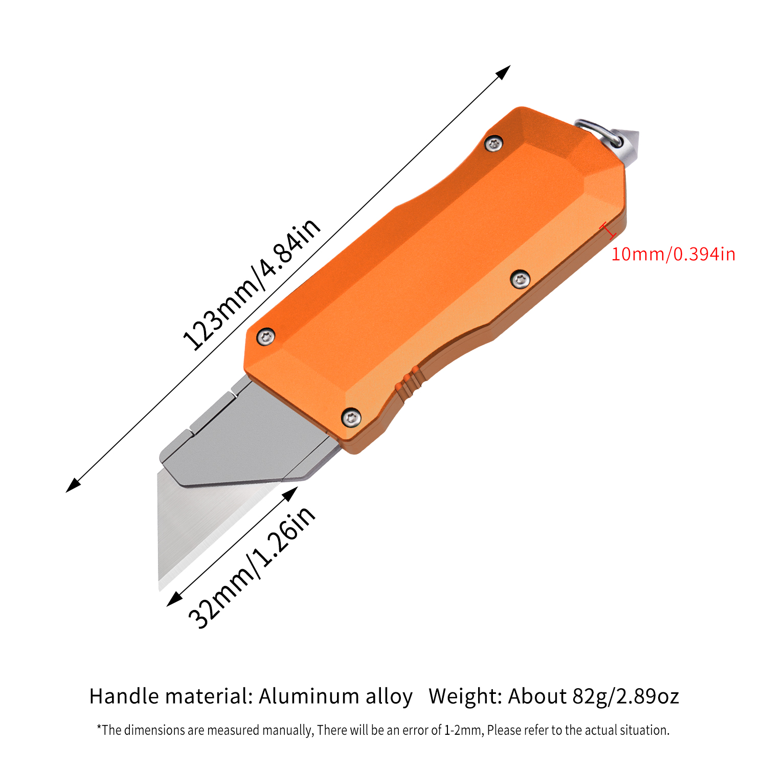 Two-piece aluminum alloy combi - Edc Carry Piece recension och pris
