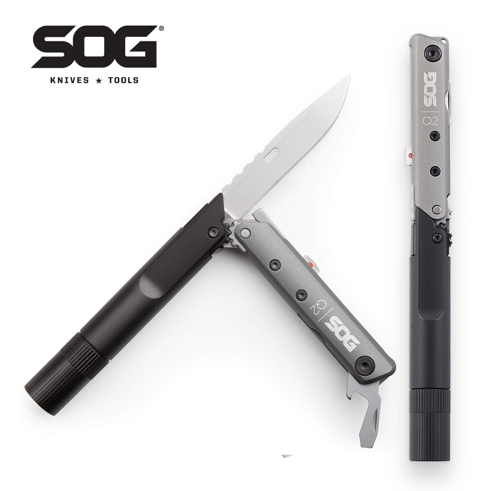 SOG BATON Q2 4 in 1 Multi-Tool - Edc Carry Flashlight recension och pris