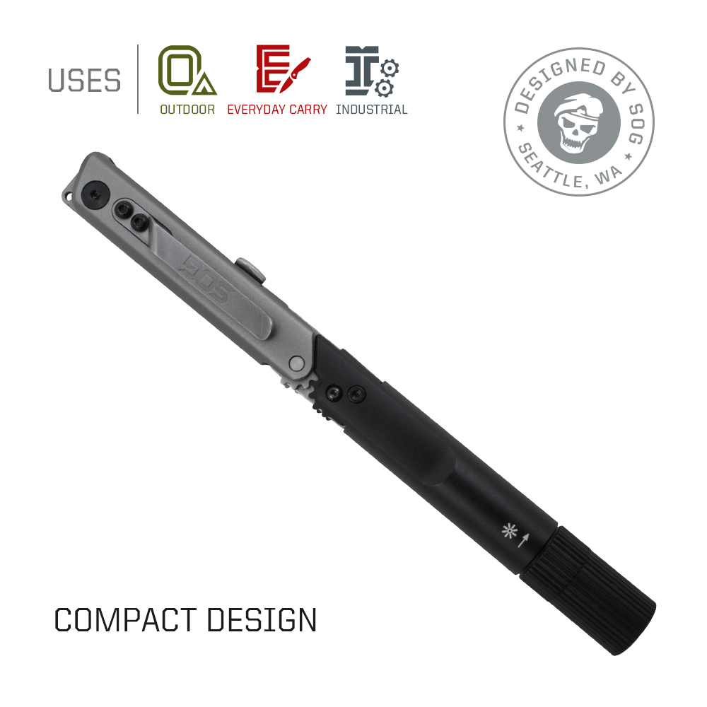 SOG BATON Q2 4 in 1 Multi-Tool - Edc Carry Flashlight recension och pris