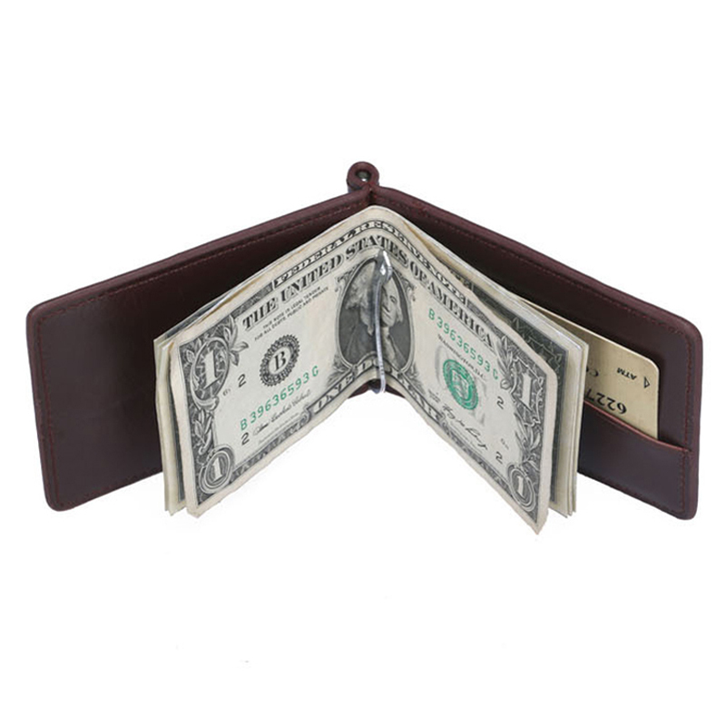 New Mini Men's Leather Money C - Money Clip Magnetic recension och pris