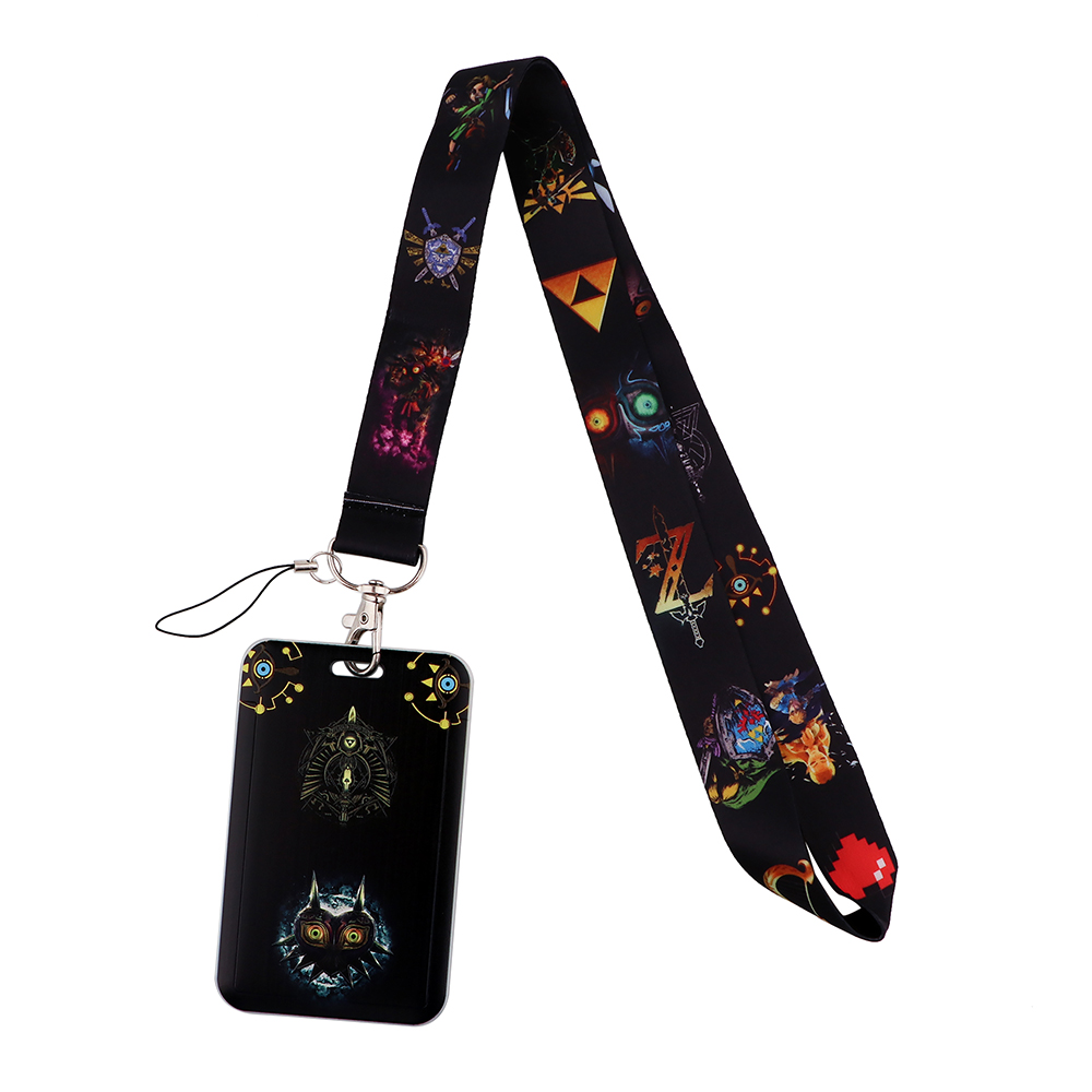 Cartoon Game Lanyards for Key  - Carabiner Keychain recension och pris